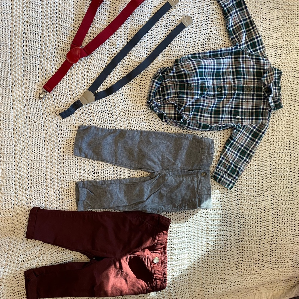 12 Month Boy Holiday Outfit.